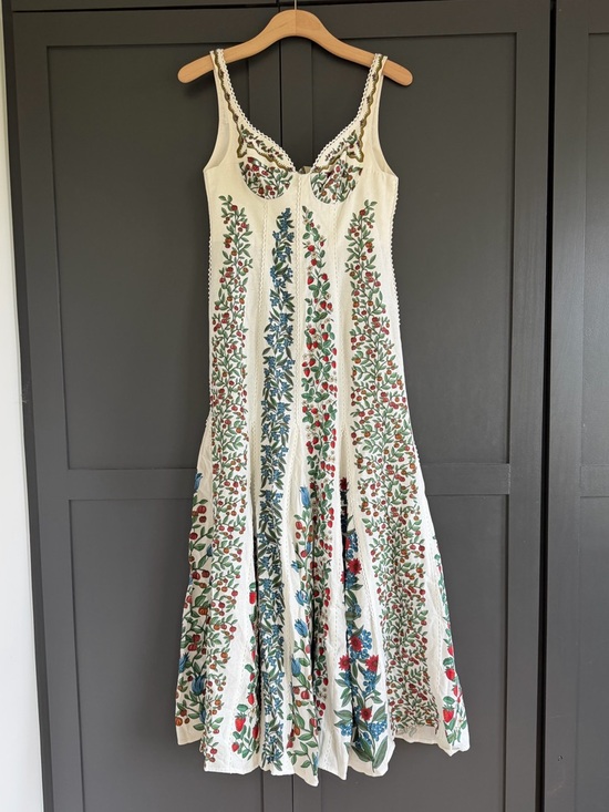 FARM Rio Dresses & Skirts - FARM Rio Fruity Beauty Linen Blend Maxi Dress | S